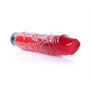 Wibrator żelowy realistyczny EasyLove czerwony 22 cm regulowany - 6