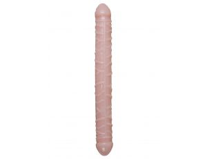 Podwójne elastyczne dildo realistyczne EasyLove 34 cm