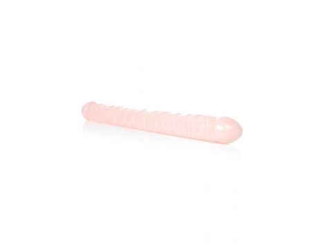 Podwójne elastyczne dildo realistyczne EasyLove 34 cm - 2