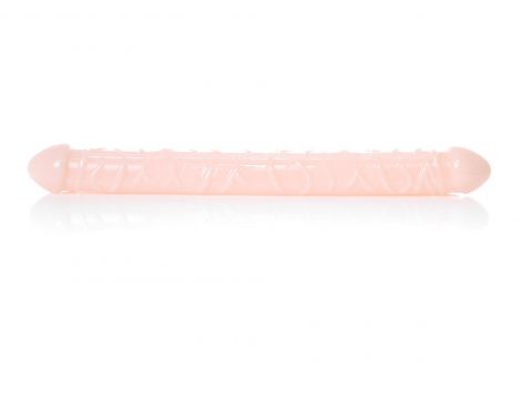 Podwójne elastyczne dildo realistyczne EasyLove 34 cm - 4