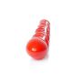 Podwójne elastyczne dildo EasyLove czerwone 33,5 cm - 4