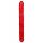 Podwójne elastyczne dildo EasyLove czerwone 33,5 cm