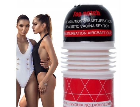 Masturbator EasyLove rozciągliwy z wypustkami ssącymi - 2