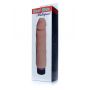 Wibrator cyber skórzany realistyczny EasyLove cielisty 22 cm - 7