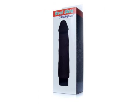 Wibrator realistyczny Cyber Skóra EasyLove czarny 22 cm - 6