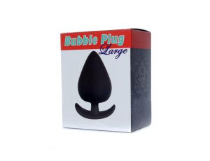 Korek analny Bubble duży miękki TPE EasyLove 9.5 cm