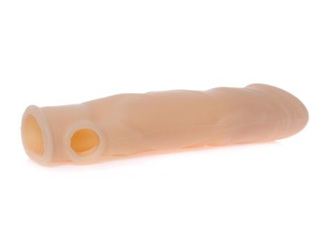 Przedłużka realistyczna na penisa EasyLove z otworem na jądra 18,5 cm - 7