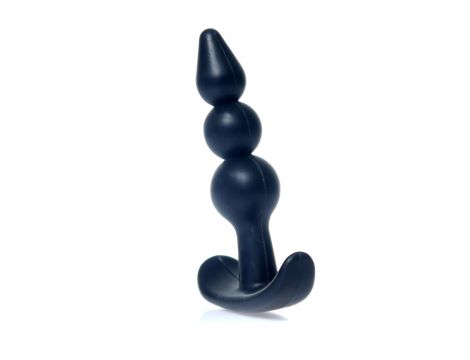 Korek analny Ripple EasyLove miękki TPE 9,5 cm - 2