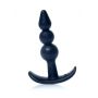 Korek analny Ripple EasyLove miękki TPE 9,5 cm - 2
