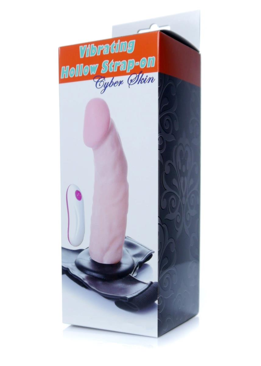 strapon z cyberskóry dla mężczyzn pusty penis 20cm