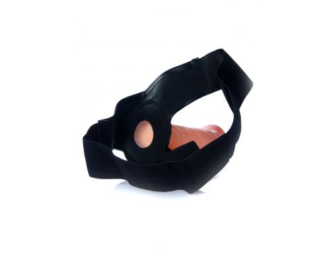 Pusta proteza wibrująca cyber skin EasyLove 20 cm - 6