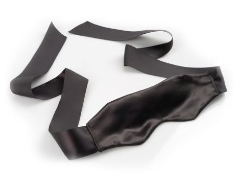 Satynowa opaska na oczy czarna Fetish Fantasy Limited Edition - 4