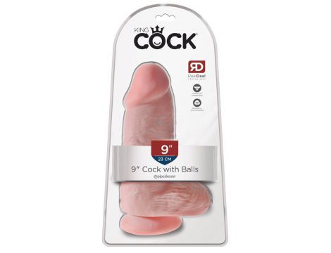 Dildo King Cock Chubby Light 22,9 cm PVC