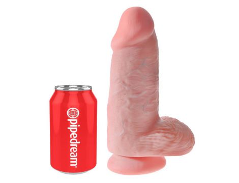 Dildo King Cock Chubby Light 22,9 cm PVC - 3