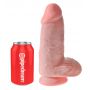 Dildo King Cock Chubby Light 22,9 cm PVC - 5