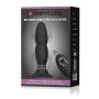 Wibrujący korek analny Pretty Love koralikowy czarny 13,5 cm USB - 10