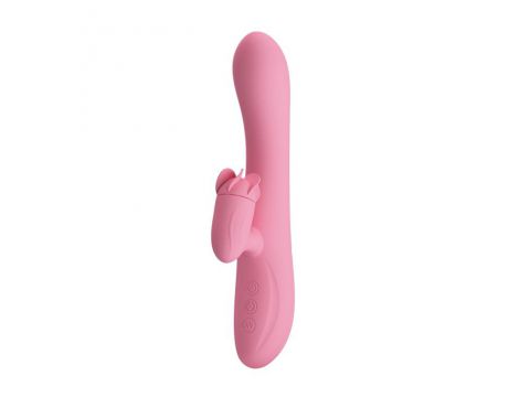 Wibrator króliczek obrotowy Pretty Love Gina 4 obroty 7 wibracji USB 20,5 c - 2