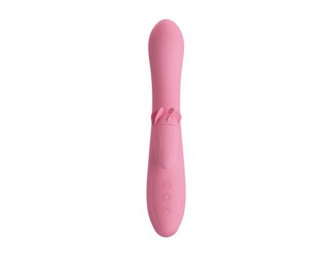 Wibrator króliczek obrotowy Pretty Love Gina 4 obroty 7 wibracji USB 20,5 c - 3