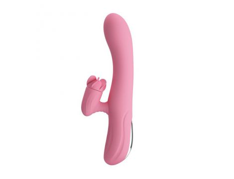 Wibrator króliczek obrotowy Pretty Love Gina 4 obroty 7 wibracji USB 20,5 c - 4