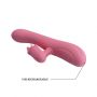 Wibrator króliczek obrotowy Pretty Love Gina 4 obroty 7 wibracji USB 20,5 c - 11