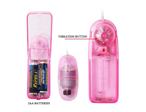 Realistyczny podwójny masturbator z wibracją Baile Passion Lady 18cm - 6
