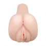 Realistyczny podwójny masturbator z wibracją Baile Passion Lady 18cm - 3