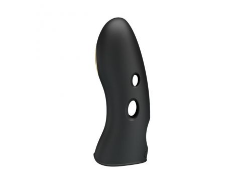 Nakładka na palec Pretty Love Marico elektrostymulacyjna czarna USB 10,5 cm - 3