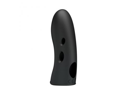 Nakładka na palec Pretty Love Marico elektrostymulacyjna czarna USB 10,5 cm - 4
