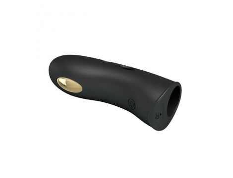 Nakładka na palec Pretty Love Marico elektrostymulacyjna czarna USB 10,5 cm - 5