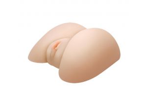 Realistyczny masturbator Baile cyber skórzany wagina anus wibrujący 15 cm