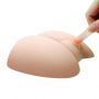 Realistyczny masturbator Baile cyber skórzany wagina anus wibrujący 15 cm - 4