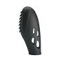 Silikonowy wibrator na palec Pretty Love GILO 18mm czarny 8cm - 4