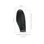 Silikonowy wibrator na palec Pretty Love GILO 18mm czarny 8cm - 7