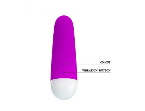 Wibrator punktu G silikonowy Pretty Love Luther USB 30 funkcji 12,5 cm - 6