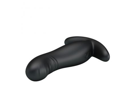 Masażer prostaty Pretty Love wibrujący łaskoczący czarny USB 13 cm - 4