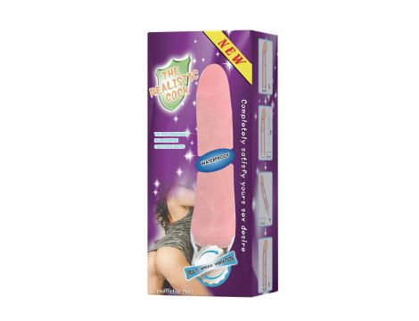 Wibrator realistyczny Baile wielobiegowy cielisty 20 cm - 13