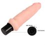Wibrator realistyczny Baile wielobiegowy cielisty 20 cm - 4