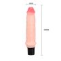 Wibrator realistyczny Baile wielobiegowy cielisty 20 cm - 9