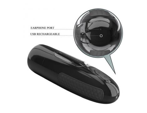 Masturbator obrotowy pchający Pretty Love Marlon 10 funkcji USB - 7