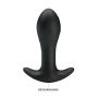 Korek analny wibrujący Pretty Love silikonowy 12 funkcji USB czarny 10,5 cm - 7