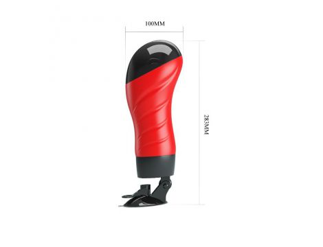 Masturbator waginalny Pretty Love Crazy Bull Delia 12 wibracji 28 cm - 6