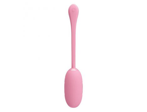 Jajko wibrujące Pretty Love Doreen 3 fioletowe silikonowe z app USB 19cm - 3