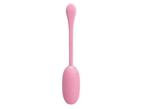 Jajko wibrujące Pretty Love Doreen 3 fioletowe silikonowe z app USB 19cm - 5