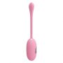 Jajko wibrujące Pretty Love Doreen 3 fioletowe silikonowe z app USB 19cm - 5