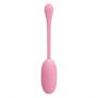 Jajko wibrujące Pretty Love Doreen 3 fioletowe silikonowe z app USB 19cm - 6