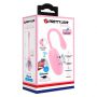 Jajko wibrujące Pretty Love Doreen 3 fioletowe silikonowe z app USB 19cm - 2