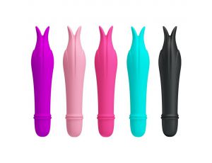 Mini wibrator Pretty Love silikonowy 10 funkcji na baterię AAA
