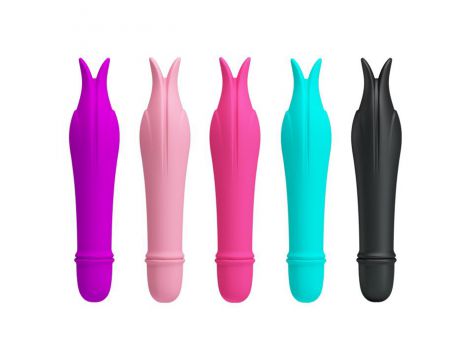 Mini wibrator Pretty Love silikonowy 10 funkcji na baterię AAA