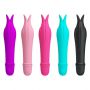 Mini wibrator Pretty Love silikonowy 10 funkcji na baterię AAA - 2