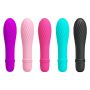 Mini wibrator Pretty Love silikonowy 10 funkcji na baterię AAA - 3
